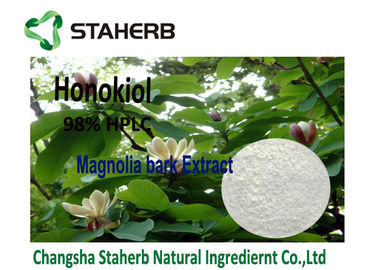 Κίνα Αντιβακτηριακό αντιοξειδωτικός 2%-98% Honokiol εκχυλισμάτων φυτού φλοιών Magnolia από το HPLC προμηθευτής