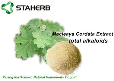 Κίνα Φυτογενή αλακαλοειδή Chelerythrine πρόσθετων ουσιών 60% τροφών αποσπασμάτων Cordata Macleaya με Sanguinarine προμηθευτής