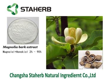Κίνα Άσπρος διαλύτης αποσπασμάτων 45%-95% Honokiol φλοιών Magnolia Officinalis κρυστάλλου - υπόλοιπο ελεύθερο προμηθευτής