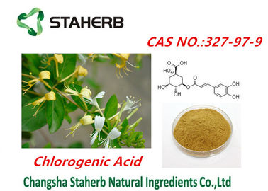 Κίνα Το Honeysuchle ανθίζει τη χλωρογενή όξινη σκόνη CAS no.327-97-9 καφετιά προμηθευτής