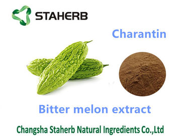 Κίνα Πικρή σκόνη εκχυλισμάτων πεπονιών φυτική/αφυδατωμένη φυτική σκόνη Charantin 10% προμηθευτής