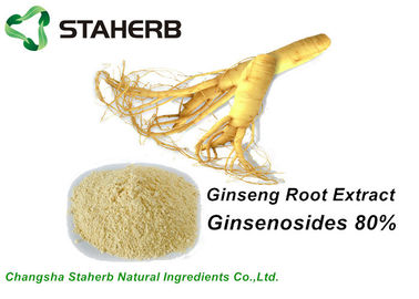 Κίνα Φυσικό καλλυντικό HPLC Ginsenosides 80% αποσπασμάτων ρίζας Ginseng συστατικών προμηθευτής