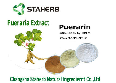 Κίνα Isoflavone απόσπασμα 20 Pueraria Lobata - καφετιά/άσπρη σκόνη 99% Puerarin προμηθευτής