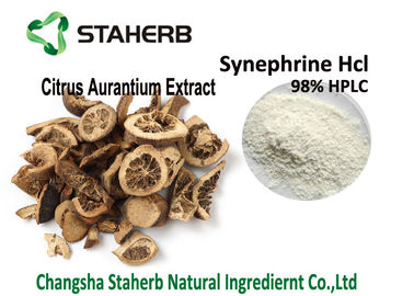 Απόσπασμα Aurantium εσπεριδοειδών 98% Synephrine, εκχύλισμα HCL φλούδας πικρών πορτοκαλιών υδροδιαλυτό προμηθευτής