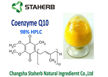 Coenzyme Q10 πρώτης ύλης αντι γήρανση CAS 303 98 0 αγνότητας συμπληρωμάτων 99% σκονών προμηθευτής