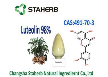 Luteolin 98% εκχύλισμα από φυστικιών εκχυλισμάτων εκχύλισμα φυτού σκονών 491-70-3 το βοτανικό προμηθευτής