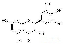 Σκόνη εκχυλισμάτων 98% Dinhydromyricetin τσαγιού αμπέλων grossedentata Ampelopsis προμηθευτής